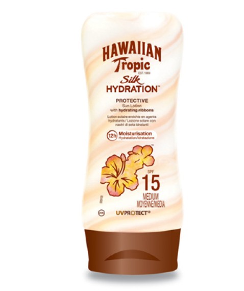 H/TROPIC SILK HYDRAT LOT SPF 15 18