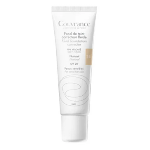 Avène Couvrance Fondotinta Correttore Fluido 2.0 Naturale 30 ml Avène Couvrance Fondotinta Correttore Fluido 2.0 Naturale 30 ml