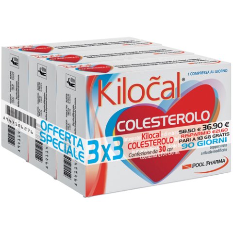 KILOCAL COLESTEROLO 3X30CPR KILOCAL COLESTEROLO 3X30CPR