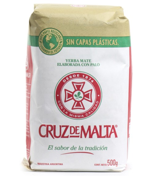 YERBA MATE CRUZ MALTA 500G