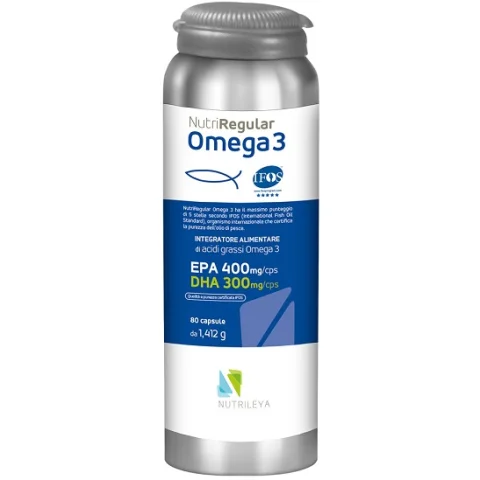 NUTRIREGULAR OMEGA 3 80CPS NUTRIREGULAR OMEGA 3 80CPS