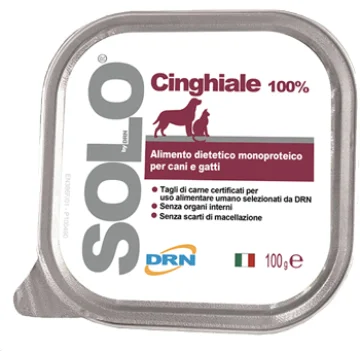 NEXTMUNE DRN SOLO CANE/GATTO MONOPROTEICO CINGHIALE 100GR (vaschetta)