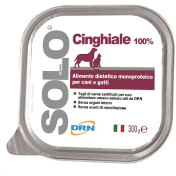 NEXTMUNE DRN SOLO CANE/GATTO MONOPROTEICO CINGHIALE 300GR (vaschetta)