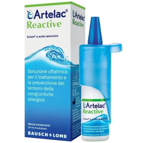 Artelac Reactive 10 ml - Soluzione oftalmica per congiuntivite allergica