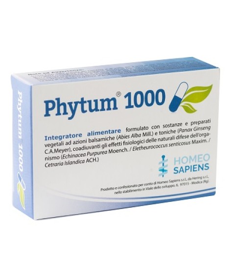 PHYTUM 1000 30 Cps 500mg