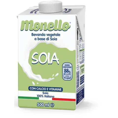 MONELLO Bev.Veg.Soia 500ml MONELLO Bev.Veg.Soia 500ml