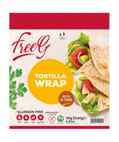 WRAP TORTILLA FREEG 3PZ 180G