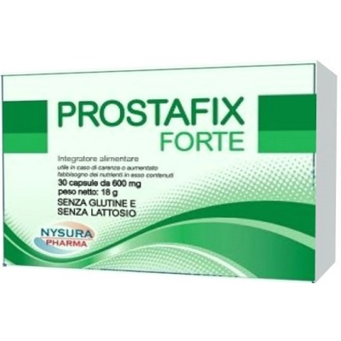 Prostafix Forte 30 Capsule da 600 mg - Integratore per il benessere della prostata