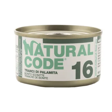 NATURAL CODE GATTO 16 PALAMITA 85GR (lattina)
