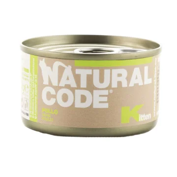 NATURAL CODE GATTO KITTEN POLLO 85GR (lattina)