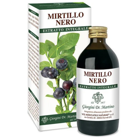 MIRTILLO NERO ESTR INTEG 200ML MIRTILLO NERO ESTR INTEG 200ML
