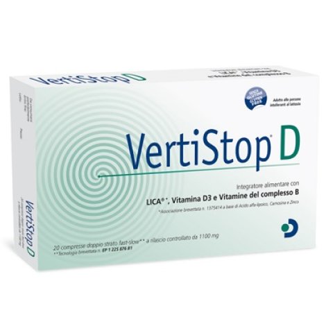 VERTISTOP D 20CPR 1100MG VERTISTOP D 20CPR 1100MG