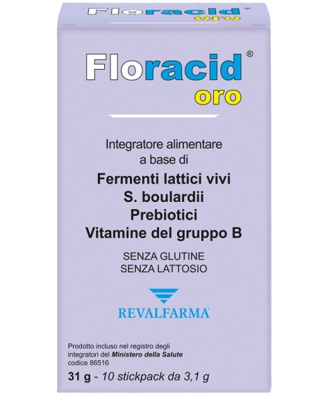 FLORACID OROSOLUBILE 10BUST