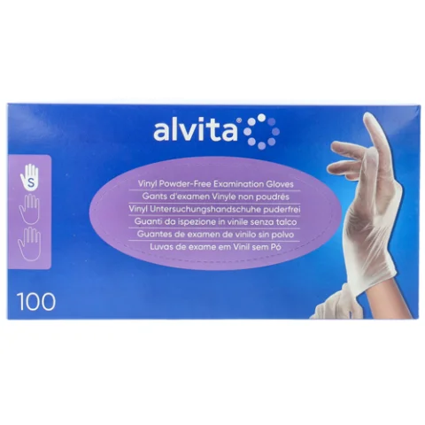 ALVITA GUANTI VINILE S/POLV M