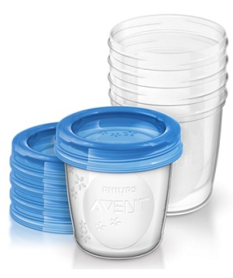 AVENT  VASET COP 180ML 5P 61905