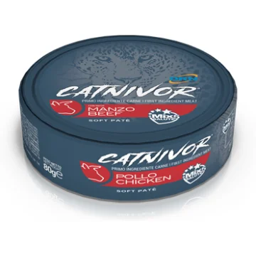 NEXTMUNE DRN CATNIVOR GATTO PATE' MANZO 80GR (lattina)