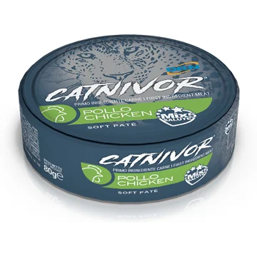NEXTMUNE DRN CATNIVOR GATTO PATE' POLLO 80GR (lattina)