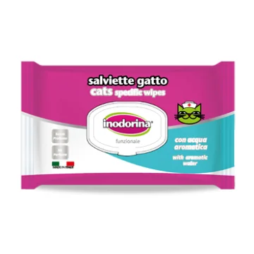 INODORINA SALVIETTE GATTO 40PZ
