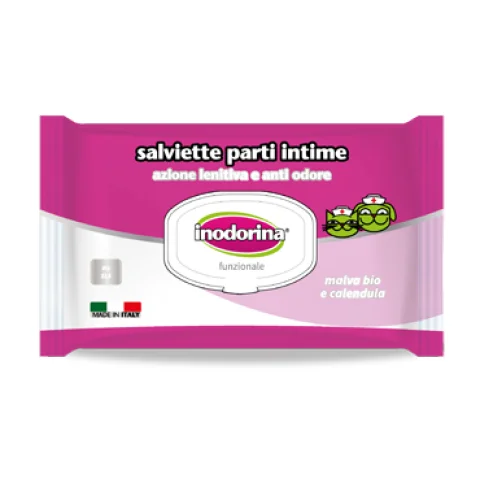 INODORINA SALVIETTE PARTI INTIME 40PZ