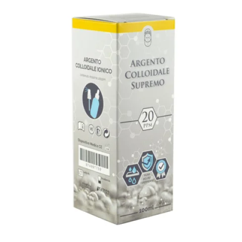 ARGENTO COLL SUPR 20PPM 100ML ARGENTO COLL SUPR 20PPM 100ML