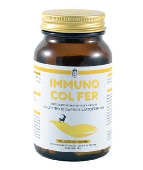 Immuno Col Fer Colostro C60cps