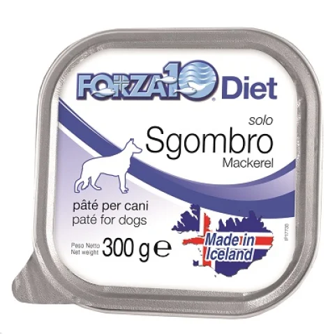 FORZA10 CANE DIET PATE' SOLO SGOMBRO 300GR (vaschetta)