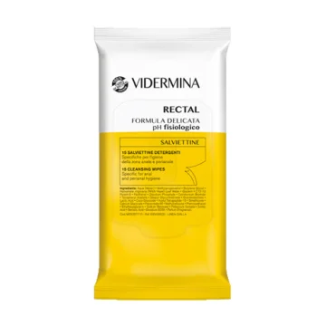 VIDERMINA RECTAL SALVIETTE 15PZ