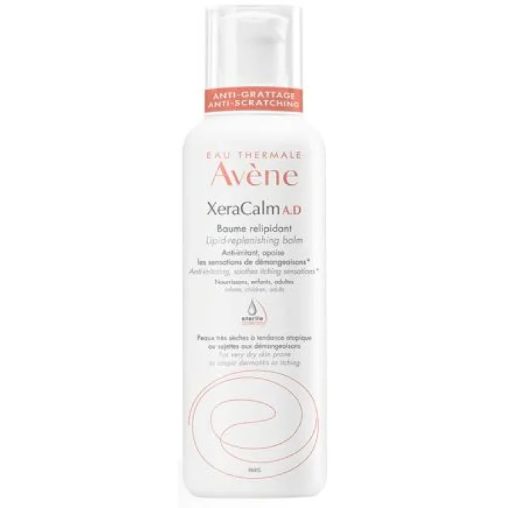 Avène XeraCalm A.d Balsamo Liporestitutivo 400 ml per pelli sensibili molto secche, soggette a eczema atopico