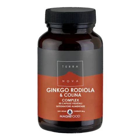 GINKGO RODIOLA COLINA 50CPS VE GINKGO RODIOLA COLINA 50CPS VE