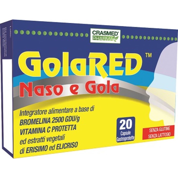 GOLARED NASO E GOLA 20CPS