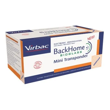BACKHOME BIOGLASS MINI TRANSPONDER MICROCHIP 10PZ - VIRBAC