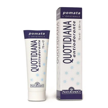 Quotidiana Antiodorante Pomata da 75ML - Pomata Antiodorante Per La Prevenzioni Dei Cattivi Odori Uso Quotidiano