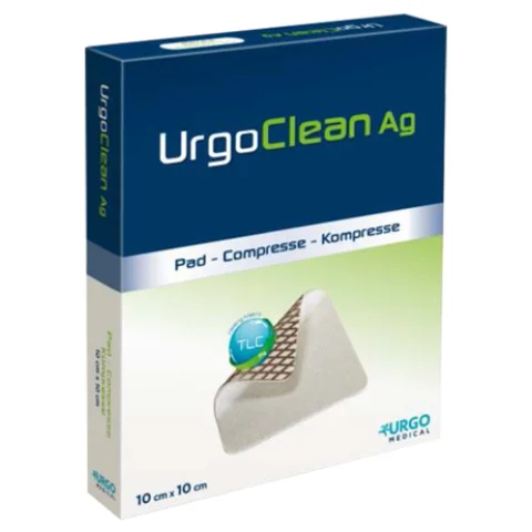URGOCLEAN AG/SILV 15X15CM 5PZ