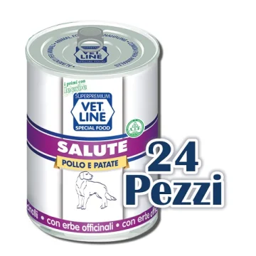 OLISTIKA VET LINE CANE SALUTE IPOALLERGENICO POLLO PATATE 400GR (lattina)