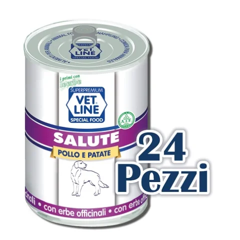 OLISTIKA VET LINE CANE SALUTE IPOALLERGENICO POLLO PATATE 400GR (lattina)