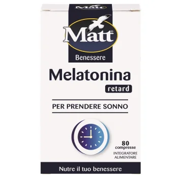 MATT BEN Melatonina Ret.80Cpr MATT BEN Melatonina Ret.80Cpr