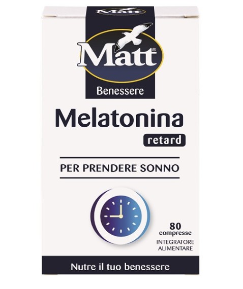 MATT BEN Melatonina Ret.80Cpr