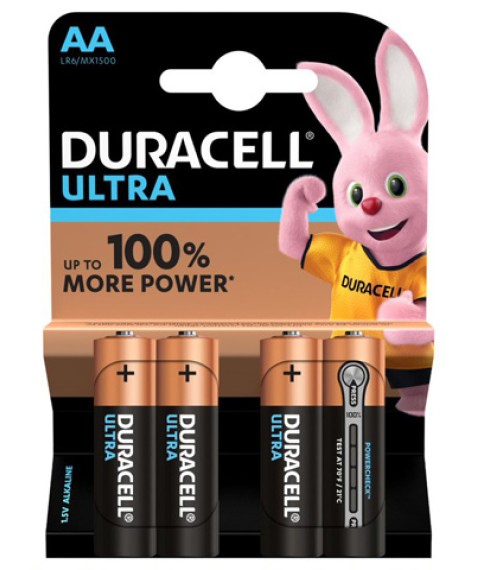 DURACELL ULTRA AA STILO X4