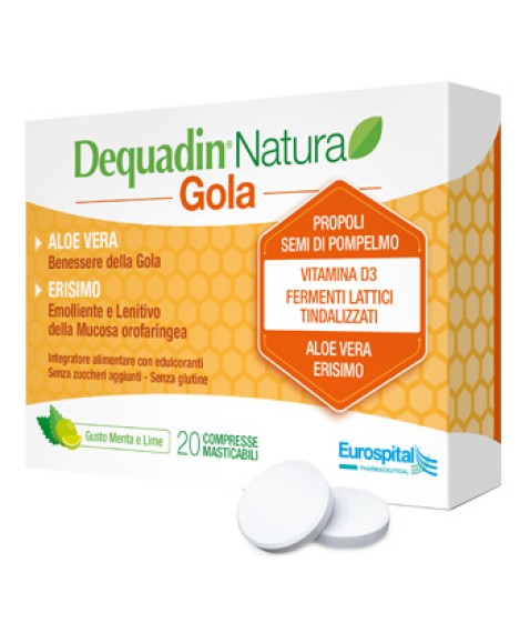 DEQUADIN NATURA GOLA 20CPR