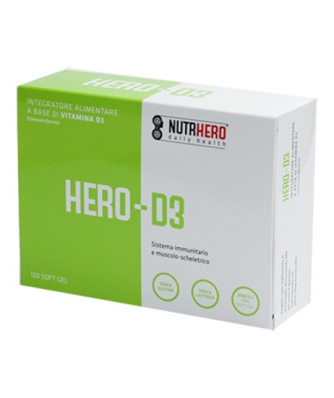 HERO D3 120 Cps SoftGel