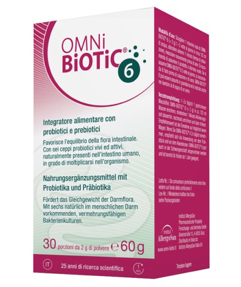 OMNI BIOTIC 6 BARATTOLO 60G