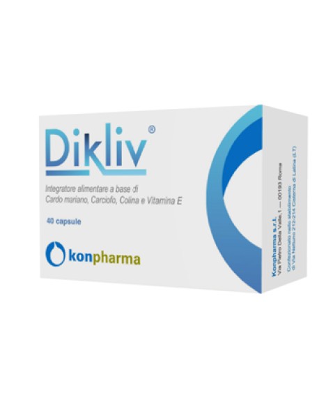 Dikliv 40 Capsule - Integratore alimentare per il benessere della funzione epatica