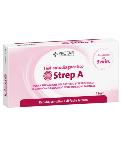 PROFAR TEST STREPTOCOCCO 1PZ