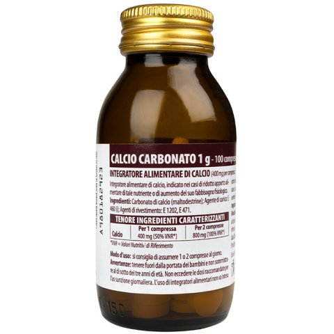 CALCIO CARB 100CPR 1G SELLA CALCIO CARB 100CPR 1G SELLA