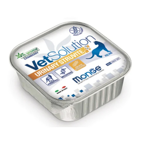 MONGE GATTO VETSOLUTION URINARY STRUVITE 100GR (vaschetta)