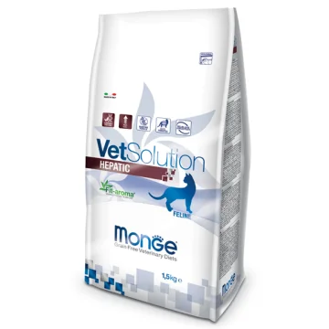 MONGE GATTO VETSOLUTION HEPATIC 1,5KG