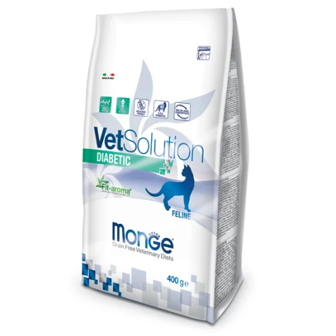 MONGE GATTO VETSOLUTION DIABETIC 400GR