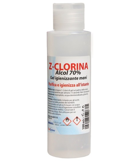 Z-CLORINA GEL IGIEN MANI 100ML