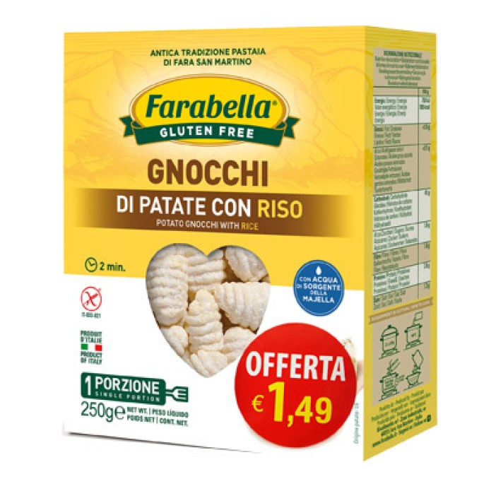 FARABELLA Gnocc.Pat.Riso PROMO