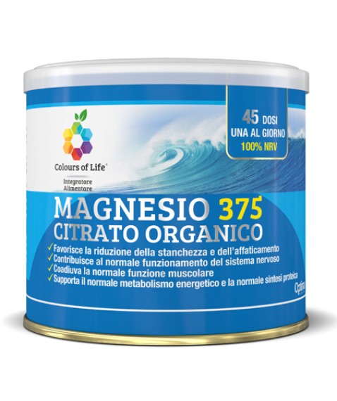 Magnesio 375 Citr 180g Colours